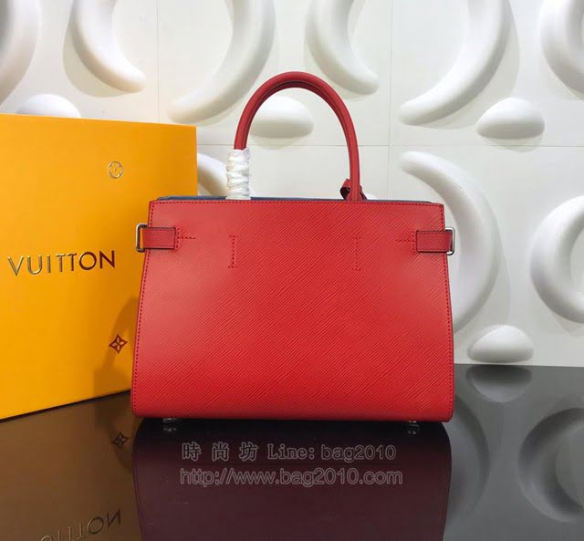 LV女包 路易威登TwistTote手袋 Epi粒紋牛皮 LV斜挎女包 LV單肩包 LV手提包 LV手腕包  ydh3089